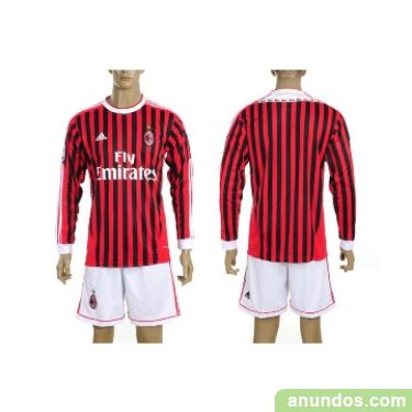 equipacion AC Milan manga larga equipacion AC Milan manga larga