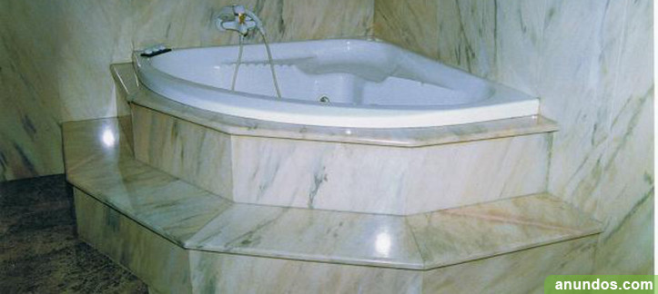 Revestimiento baños mármol rosa portugués - Novelda