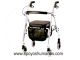 Andador cuatro ruedas con asiento, respaldo y cesta - Foto 1