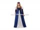 Disfraz Princesa Medieval Azul y Blanco para mujer - Foto 1