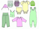 9 prendas de ropa de bebe recién nacido : patrones para confeccio - Foto 2