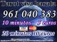 Tarot visa barata 10 minutos 5 € 961 040 383 de Araceli Martin - Foto 1