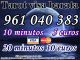 Tarot visa barata 10 minutos 5 € 961 040 383 de araceli martin