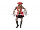 Disfraz de Pirata Sexy rojo y negro para mujer M-L - Foto 1