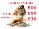 Tarot barato a 0.41€. tarot económico indra : 806 099 030