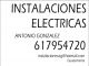 Electricista en los negrales