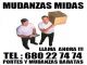 Portes baratos madrid 680•22•7474 mudanzas baratas servicio puert