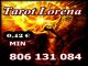 Tarot Barato a 0,42 €/min.Videncia Lorena: 806 131 084 - Foto 1