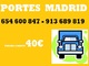 Mini y mudanzas 65:460:08:47 portes en madrid