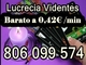 Tarot economico Lucrecia. 806 099 574. Barato y bueno a 0,42€/min - Foto 1