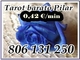 Tarot a 0,42€. barato y videncia 806 131 250