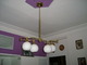 Vendo lampara de techo de diseño dorada - Foto 3