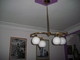 Vendo lampara de techo de diseño dorada - Foto 4