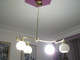 Vendo lampara de techo de diseño dorada - Foto 5