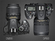 Nuevo nikon d5200 24.2mp y nikon d7100 24.1mp camara