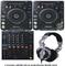 2x pioneer cdj 1000mk3 1x djm 800 mixer auriculares equipo 1000