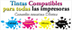 Tintas y toner, compatibles y originales