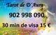 Tarot d aura oferta 30 min visa 15 euro 902 99 80 90