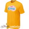 Camisetas de manga corta los angeles clippers amarillo