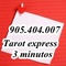 905.404.007 tarot express 3 minutos
