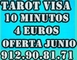 10 minutos 4 euros oferta junio tarot visa economica 912.908.171