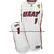 Camisetas miami heat con bosh 1 blanca