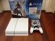 Edición limitada blanco ps4 console bundle