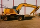 Excavadora de ruedas new holland