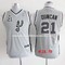 Camisetas nba duncan #21 ninos San Antonio Spurs gris - Foto 1