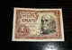 Billete de una peseta año 1953