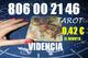 Tarot barato profesional/barato/0,42 € el min