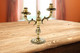 Candelabro bronce. años 40