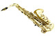 Saxofón alto marca stagg 77 sa