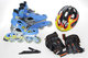 Patines street line talla 34 + protecciones + casco