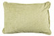 Cojín rectangular verde