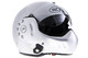 Casco abatible roof boxer talla m color plata