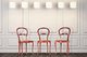 Conjunto 3 sillas vintage