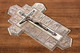 Crucifijo bronce. década años 30
