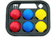 Juego 6 bolas petanca pvc