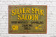Letrero silver spur saloon