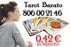 Tarot telefonico barato/0.42 € el min