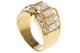 Anillo oro amarillo y diamantes - talla 9  - Foto 1