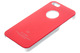 Carcasa roja metalizada para iphone 5