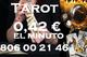 Tarot videncia línea barata 806/0,42 € el min