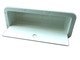 Contenedor pvc blanco con puerta extintor 395x155mm