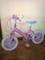 Bicicleta de niña pequeña. madrid