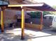 Garaje independiente de madera 300 x 500 cm