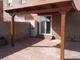 Porche de madera 400 x 400 cm