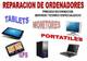 Reparacion ordenadores portatilesmadrid.deplazamineto gratuito