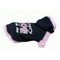 Sudadera every dog negro/rosa